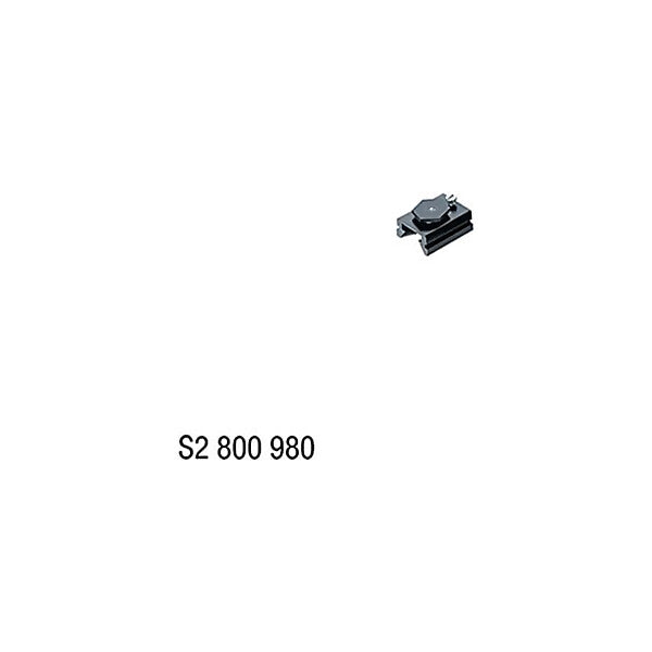 Zumtobel Befestigungsstück 3ph sw für Pendelmontage S2 800980